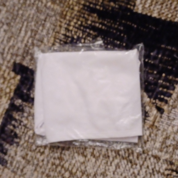 4/$80 White Bandana Scarf - Picture 3 of 3